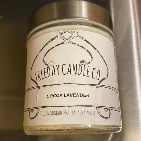 12oz Handmade Soy Candle - Cocoa Lavender - Picture 1 of 5